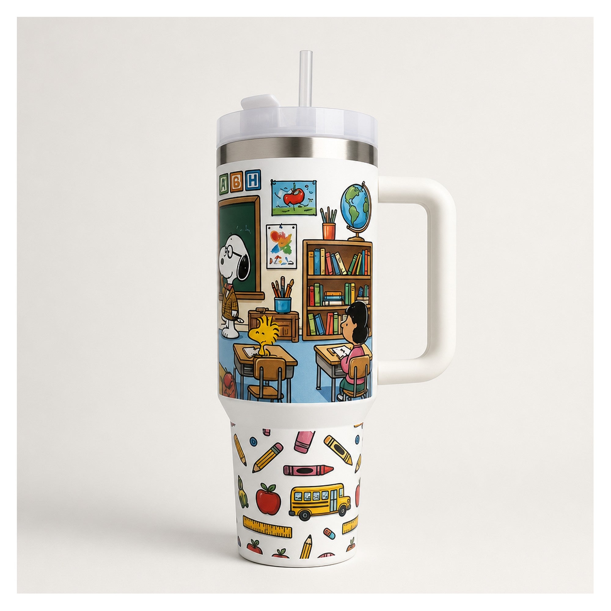 Vaso térmico snoopy profesor 1.18 l acero inoxidable