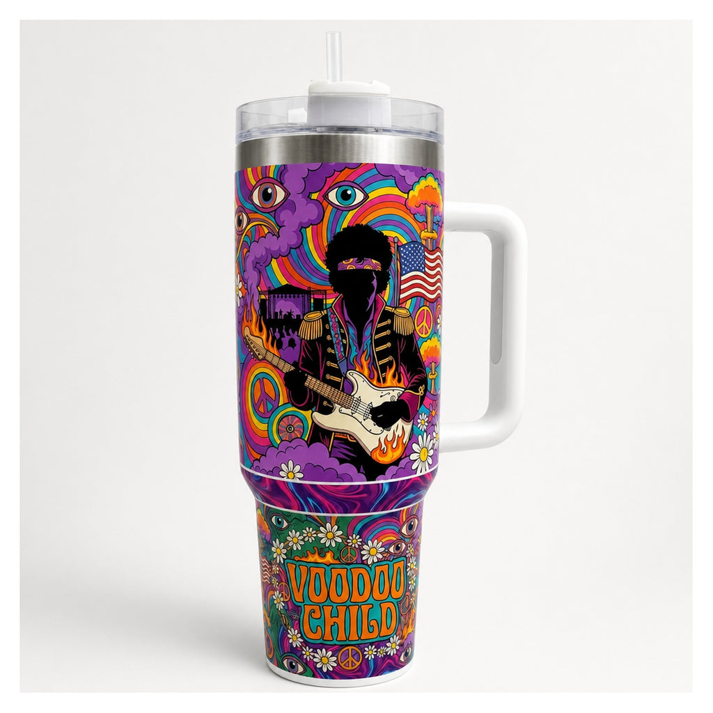 vaso térmico 40oz jimi hendrix voodoo child