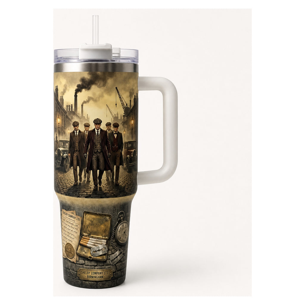 vaso térmico tumbler 40oz peaky blinders shelby