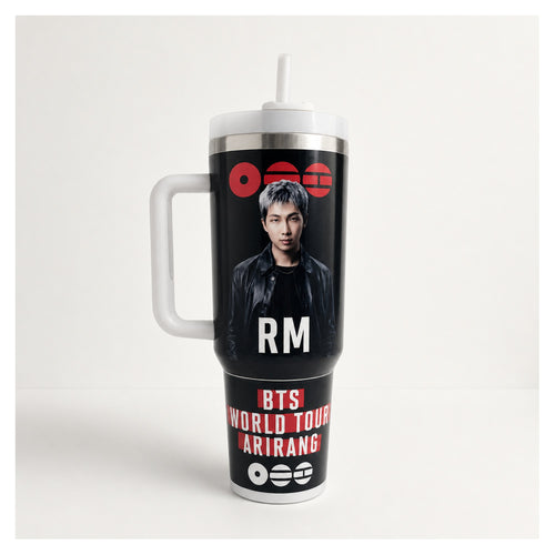 Tumbler térmico 40 oz BTS RM acero inoxidable