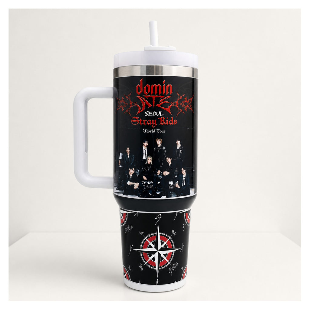 Vaso térmico Bang Chan Stray Kids 40oz doble pared