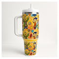 Tumbler ed, edd y eddy 40oz con diseño clásico sublimado