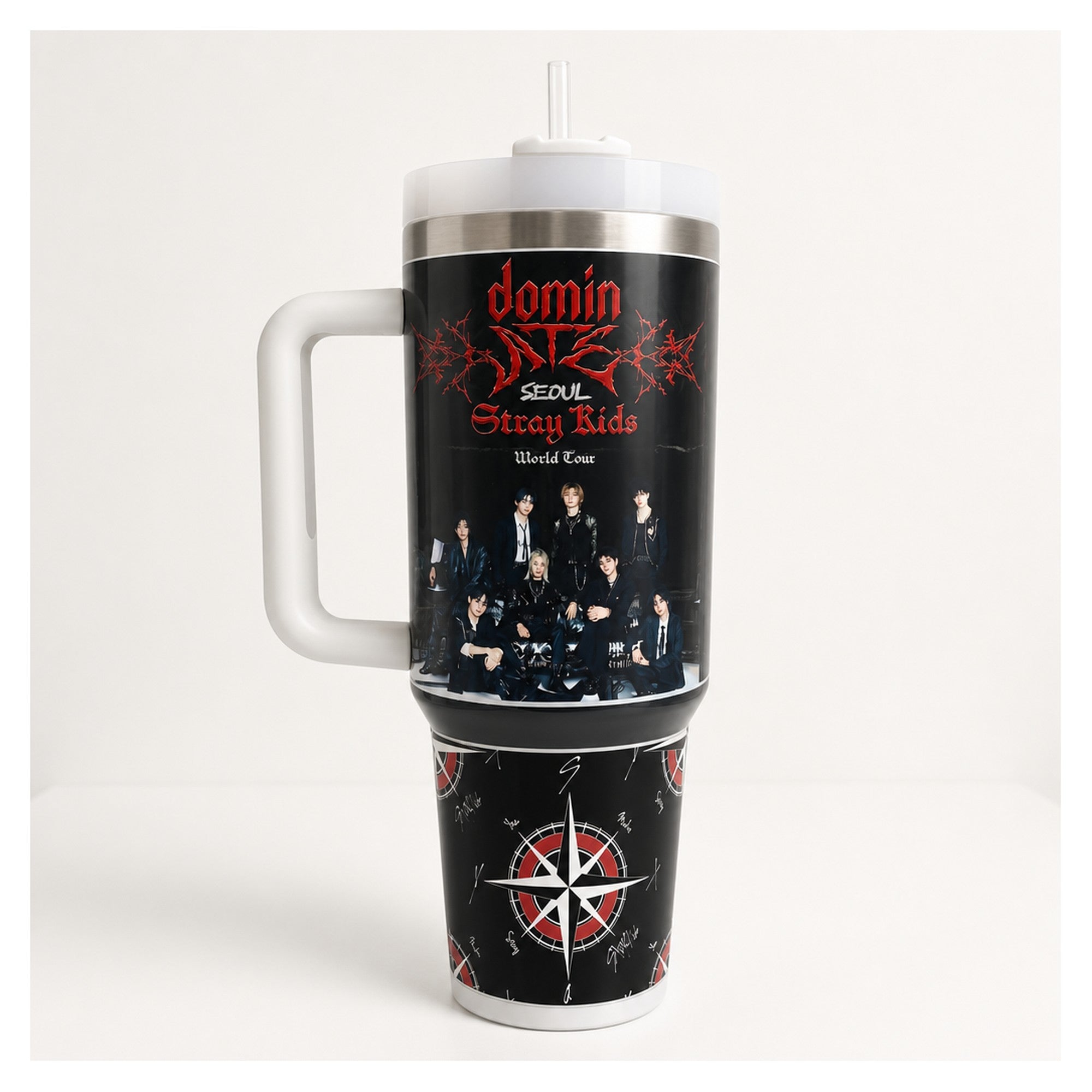 vaso térmico tumbler hyunjin stray kids 1.2l