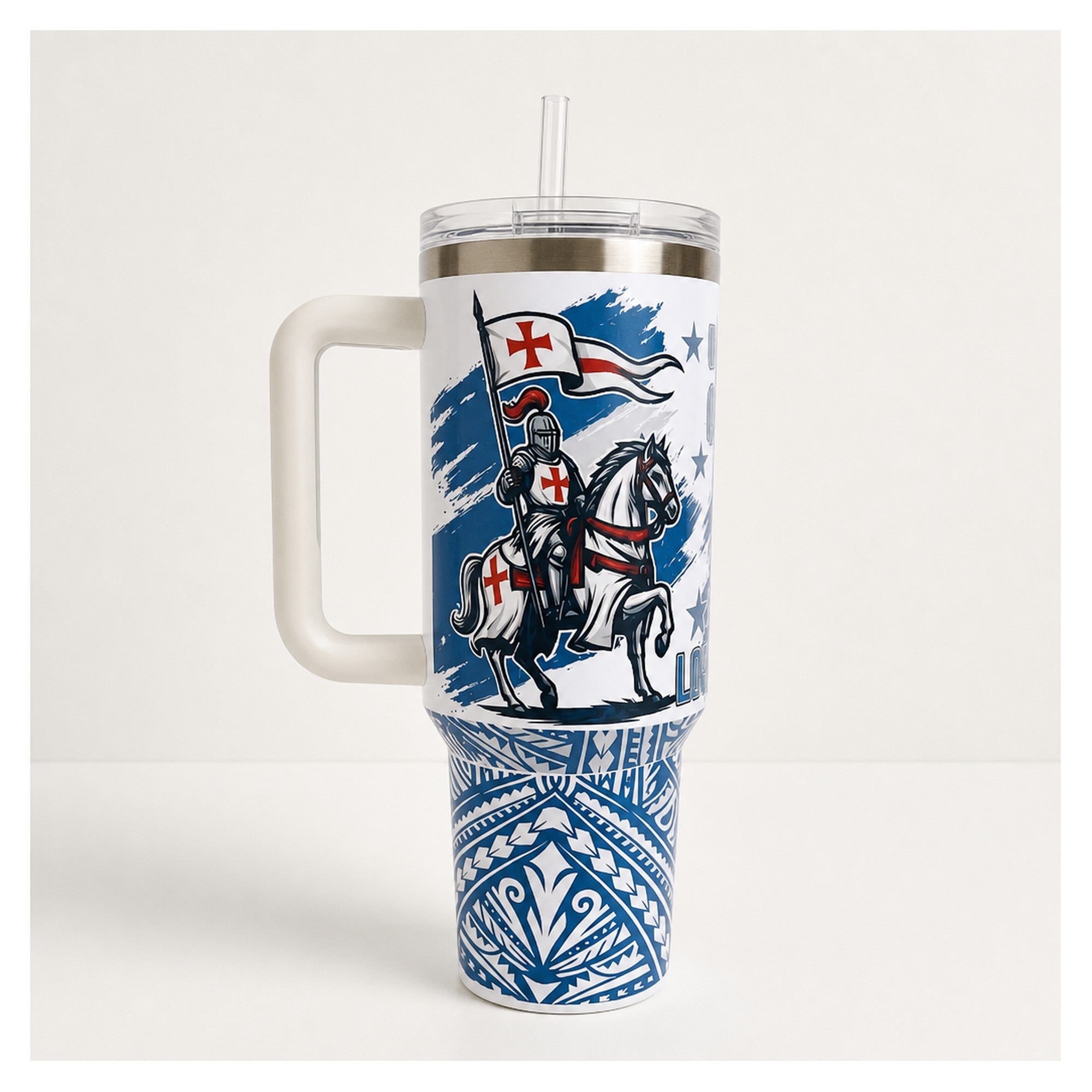 vaso térmico universidad católica 40oz con bombilla