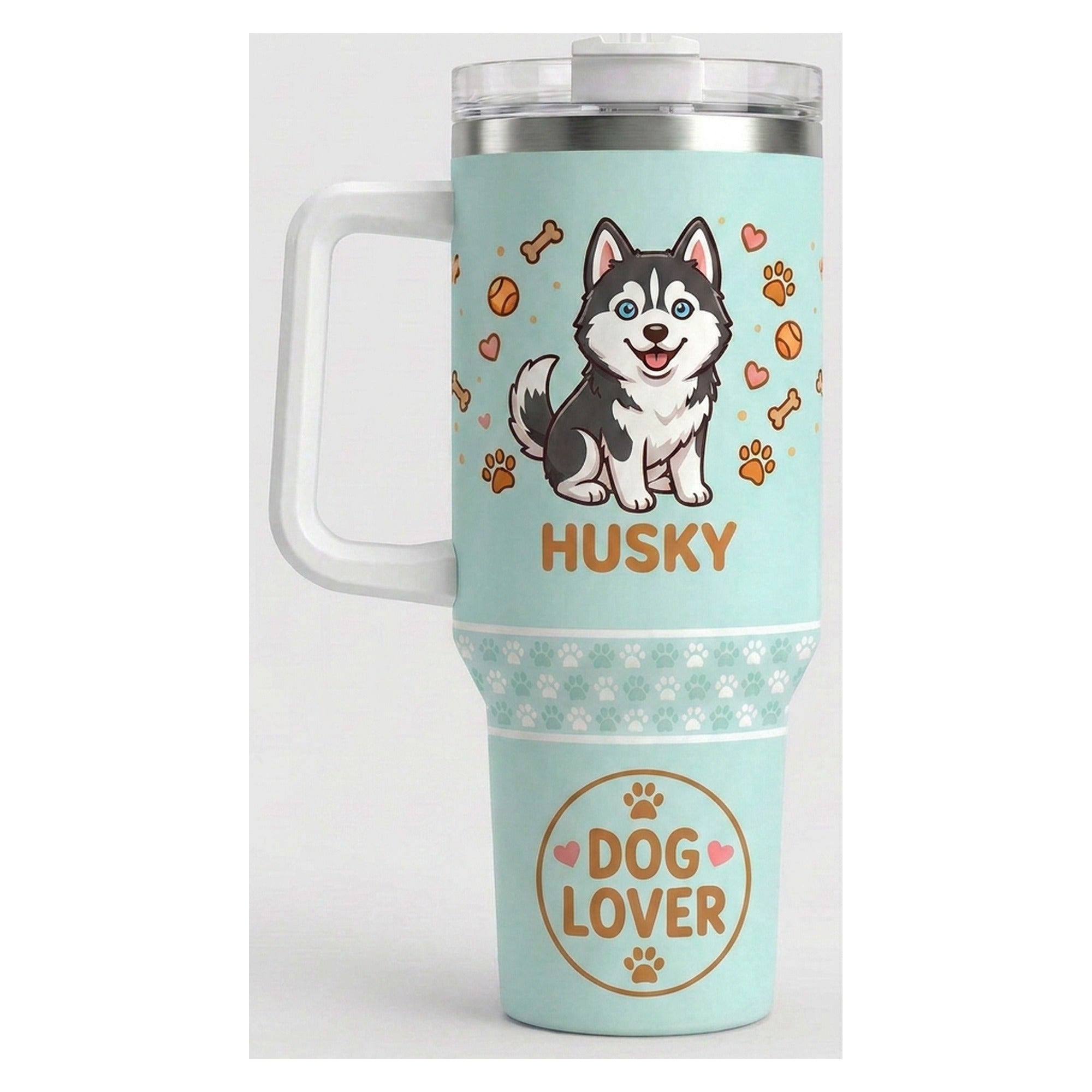 Vaso térmico tumbler 40 oz Husky Dog Lover