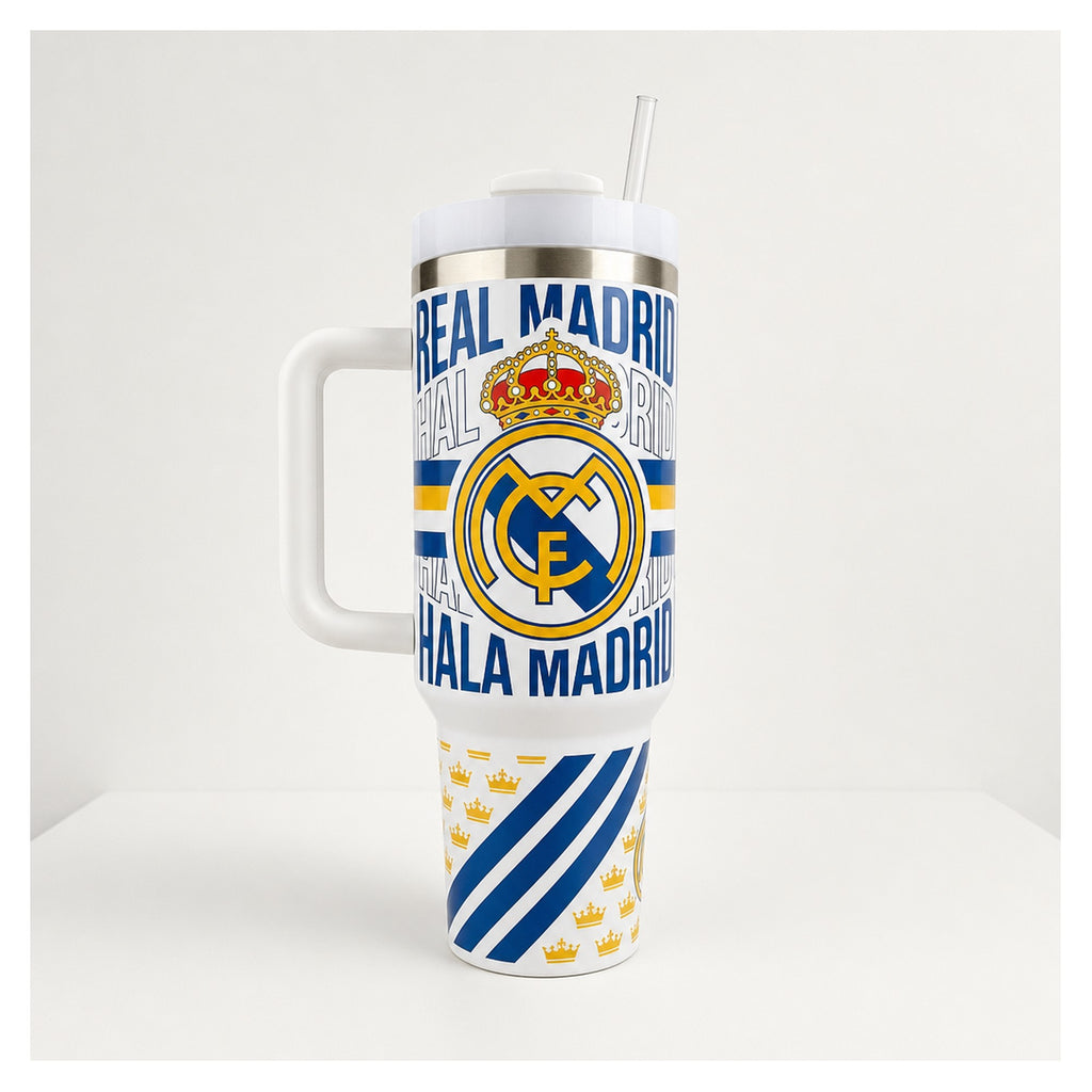 vaso térmico real madrid 1,18 l acero doble pared