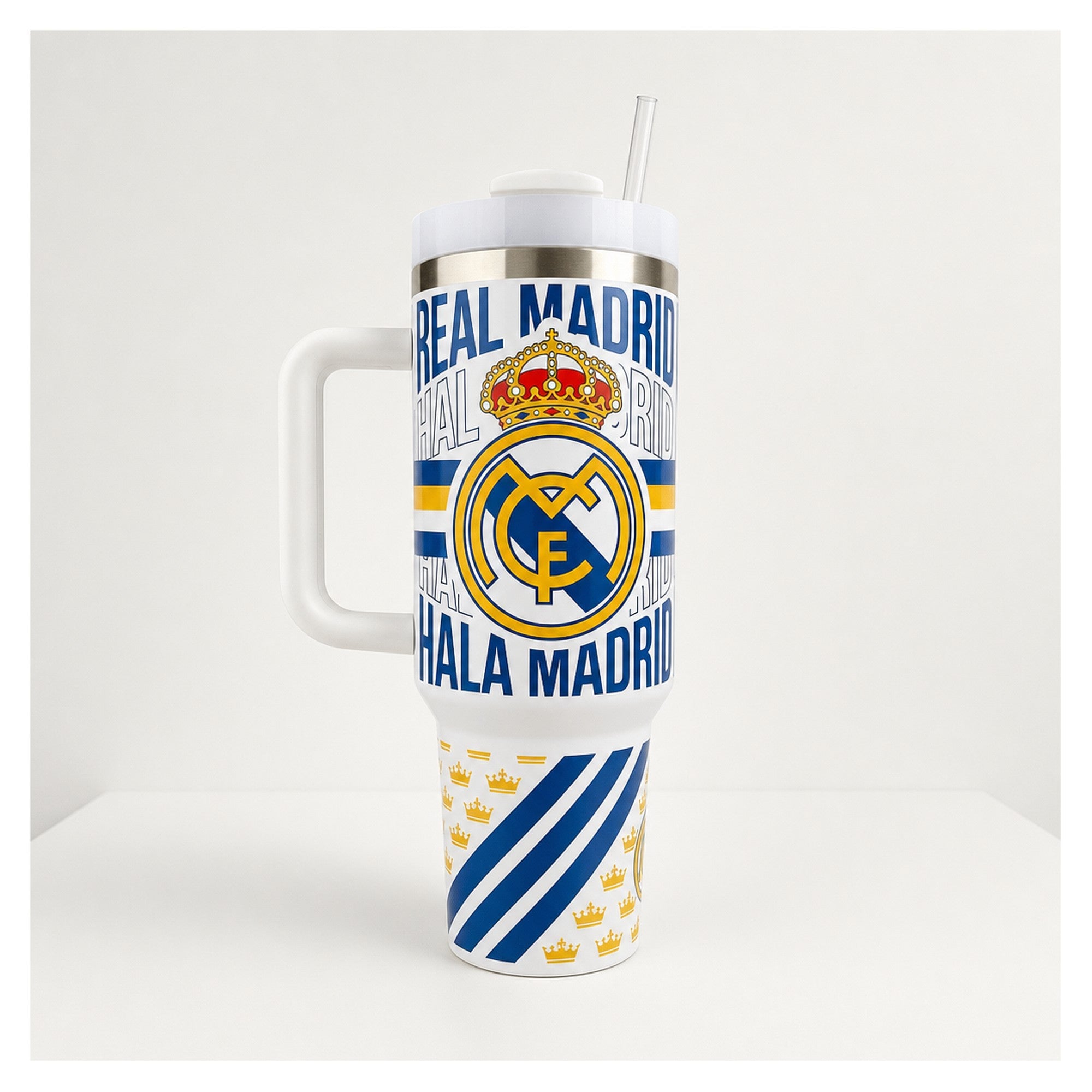 vaso térmico real madrid 1,18 l acero doble pared