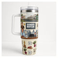 vaso térmico 40oz the office dunder mifflin acero inox