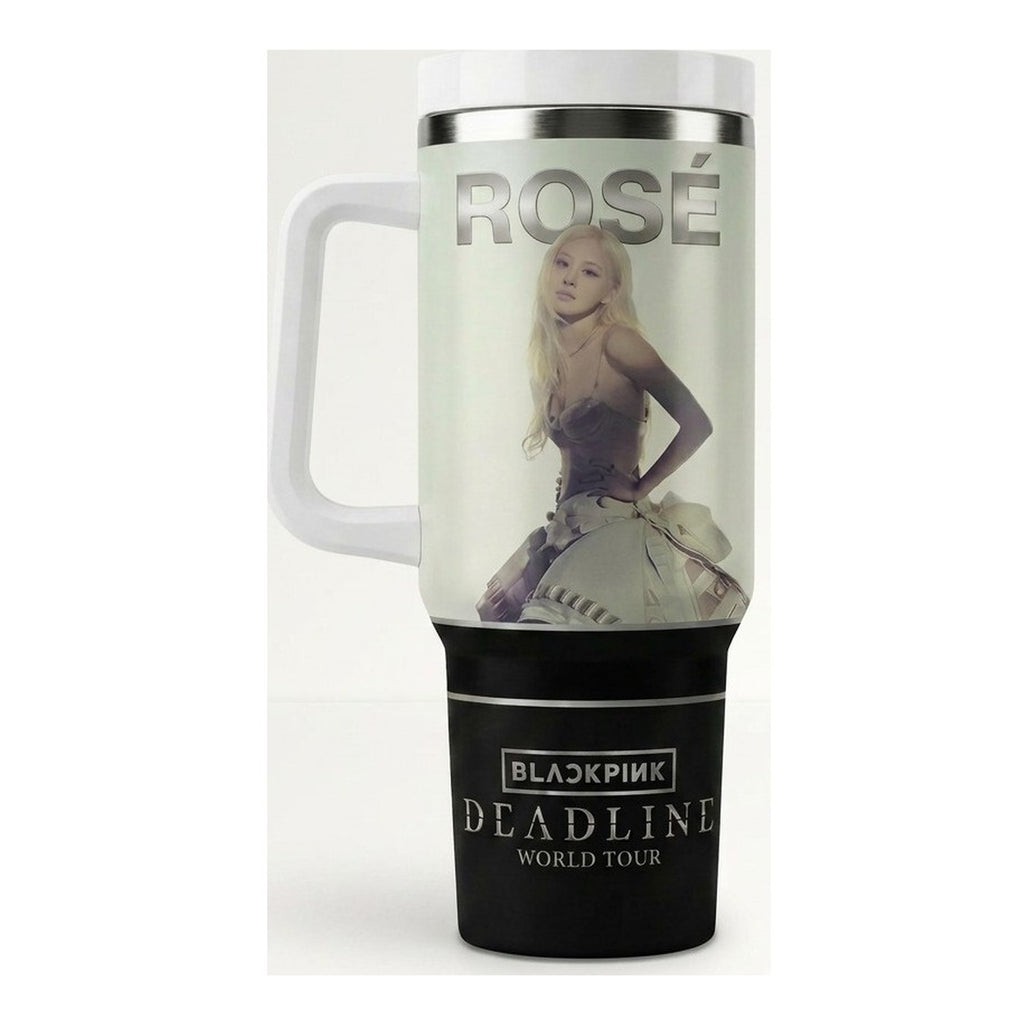 Vaso térmico tumbler 40 oz Rosé BLACKPINK Deadline World Tour