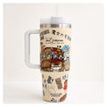 tumbler térmico 40 oz con asa diseño studio ghibli