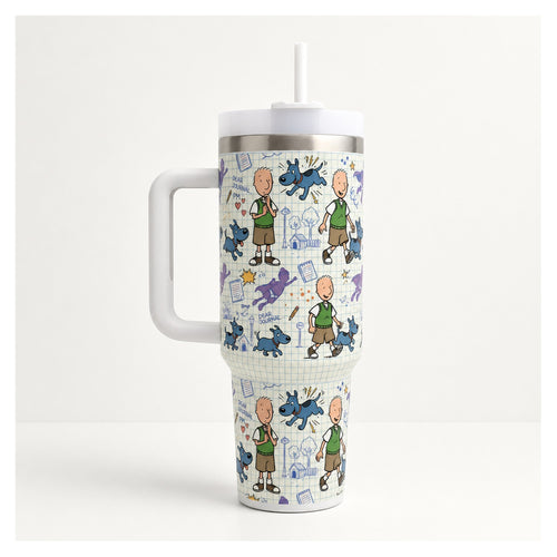 Tumbler doug 40oz acero inox doble pared diseño dear journal