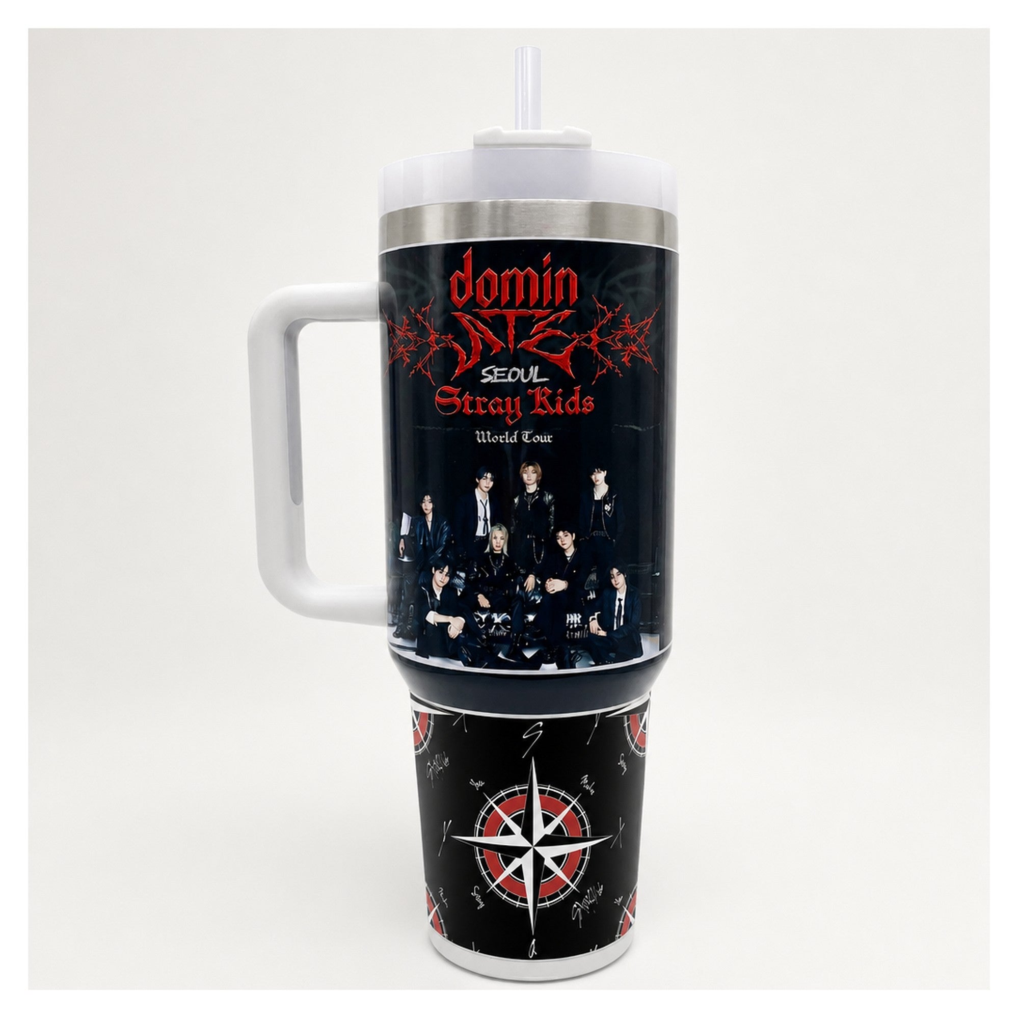 Vaso térmico 1.2l tumbler Lee Know Stray Kids diseño sublimado