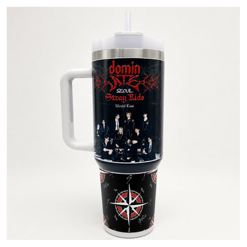 Vaso térmico 1.2l tumbler Lee Know Stray Kids diseño sublimado