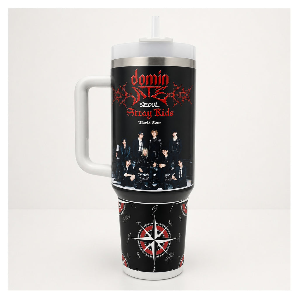 Vaso térmico 1.18L stray kids i.n dominate world tour