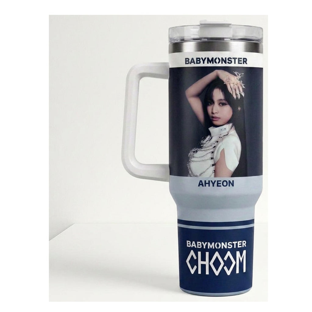 Vaso térmico tumbler 40 oz Ahyeon BABYMONSTER Choom