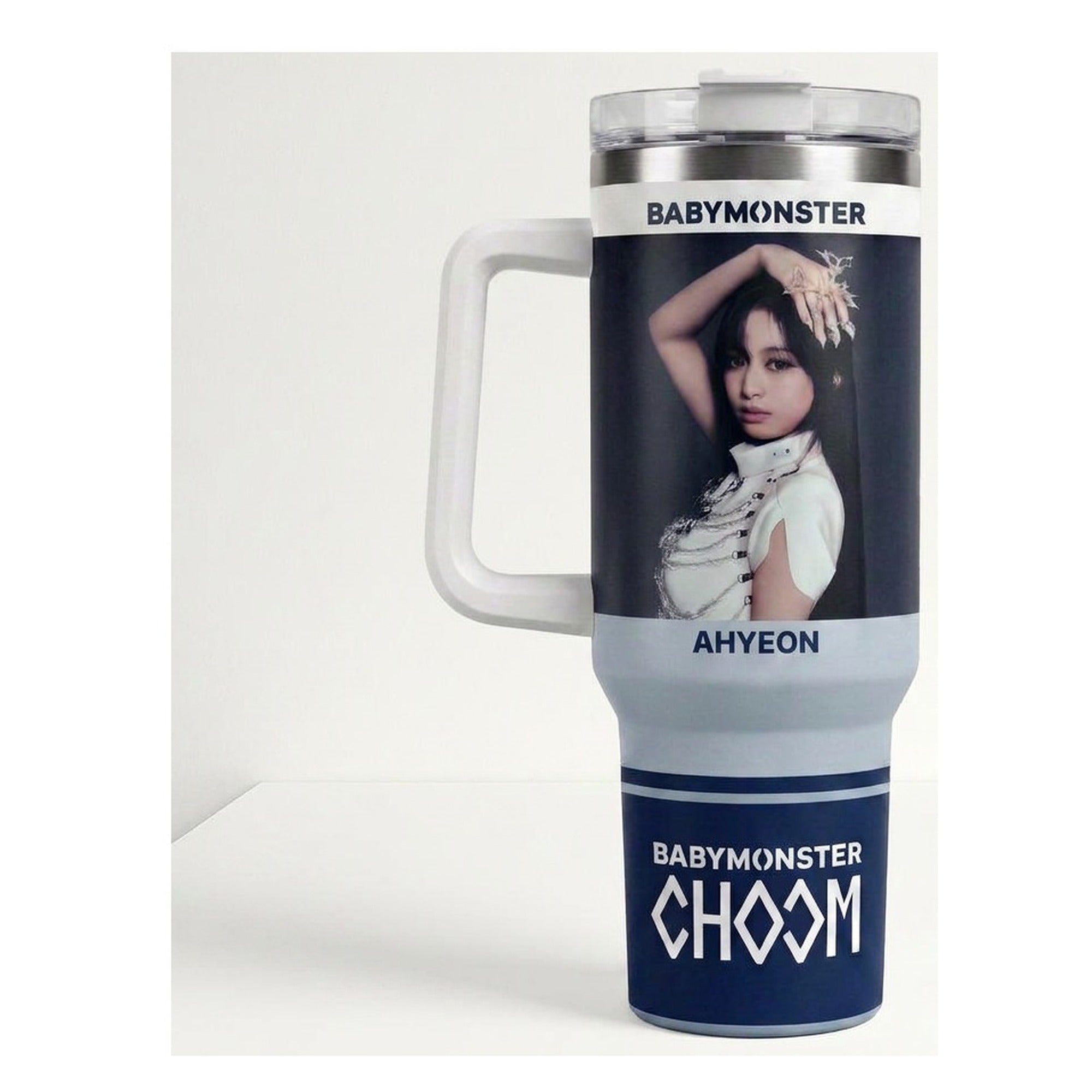 Vaso térmico tumbler 40 oz Ahyeon BABYMONSTER Choom