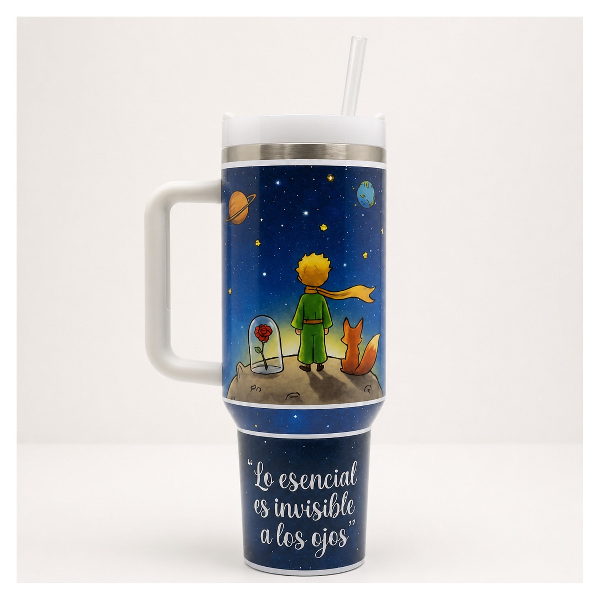 vaso térmico el principito 500ml ideal para regalo
