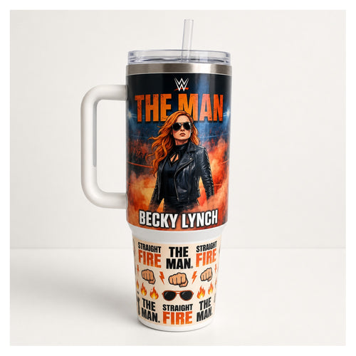 Vaso térmico 1.18l becky lynch the man acero doble pared