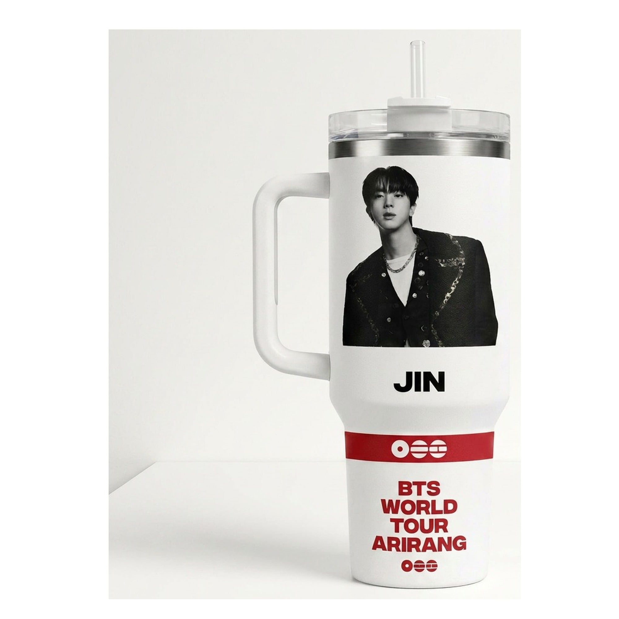 Vaso térmico tumbler 40 oz Jin BTS Arirang World Tour