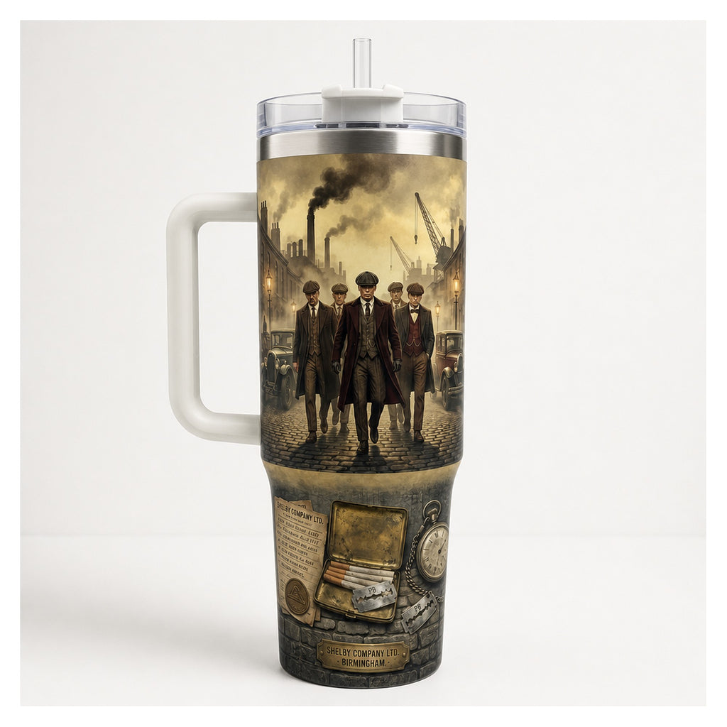 vaso térmico tumbler 40oz peaky blinders shelby