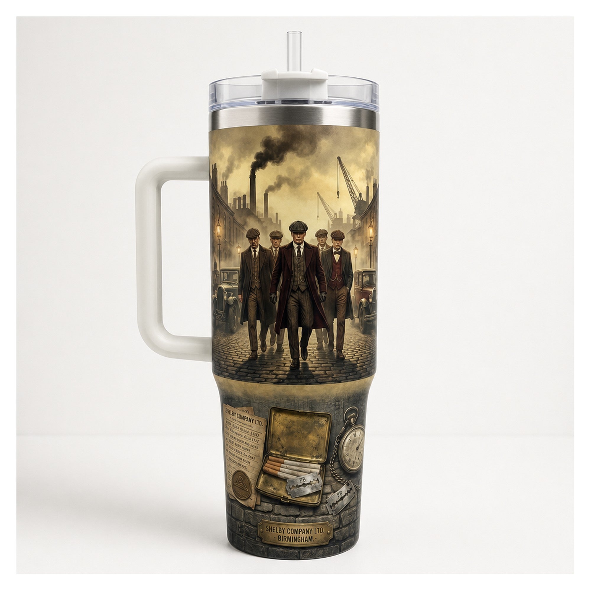 vaso térmico tumbler 40oz peaky blinders shelby