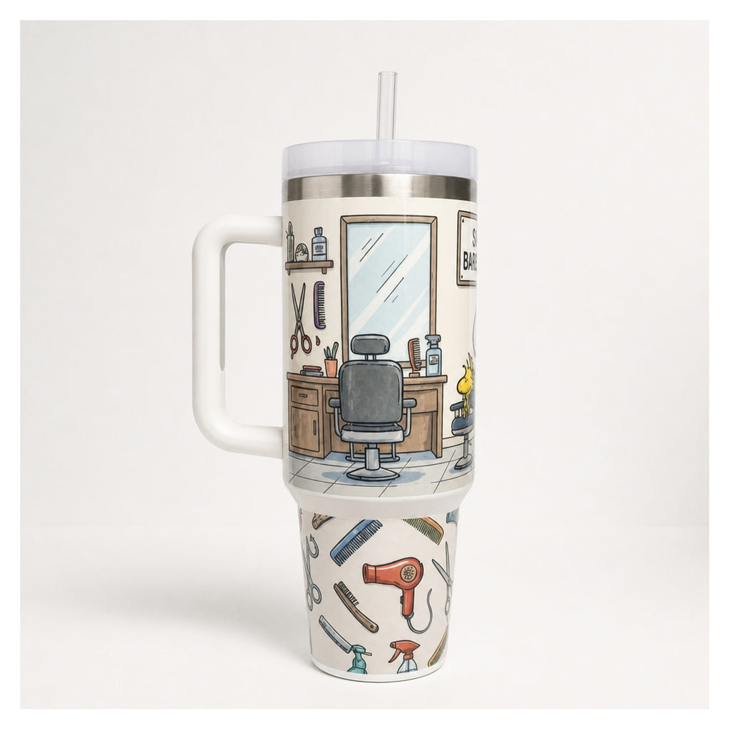 vaso térmico snoopy peluquero 1.18 litros doble pared