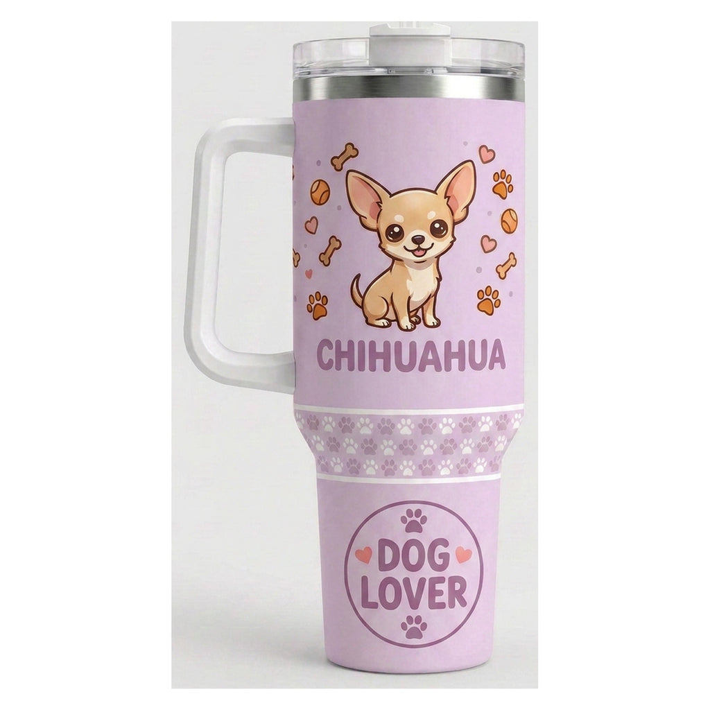Vaso térmico tumbler 40 oz Chihuahua Dog Lover