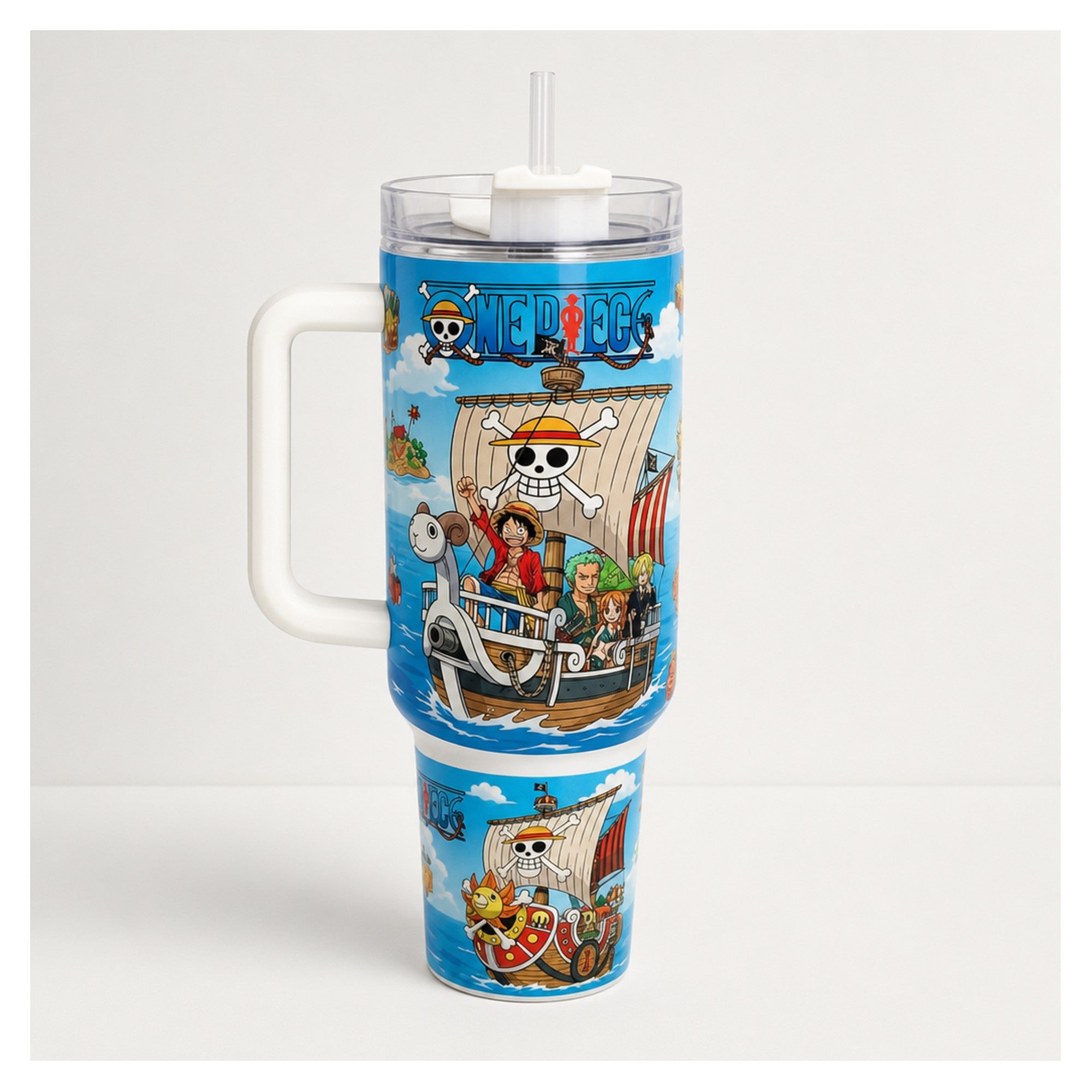 vaso térmico one piece thousand sunny 1.18 l