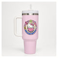 Vaso térmico kitty kawaii 1.183 l rosa con logo