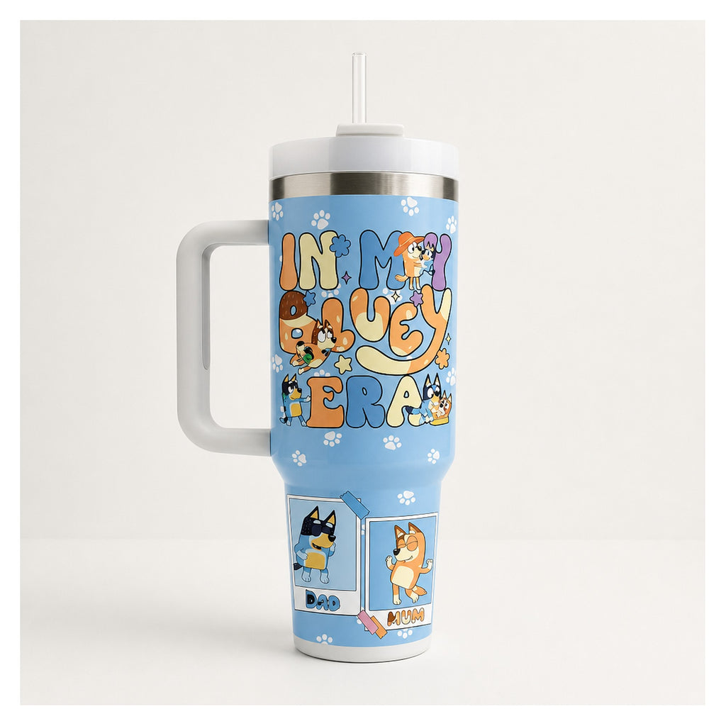 Vaso térmico 1.2L con asa modelo Bluey Family