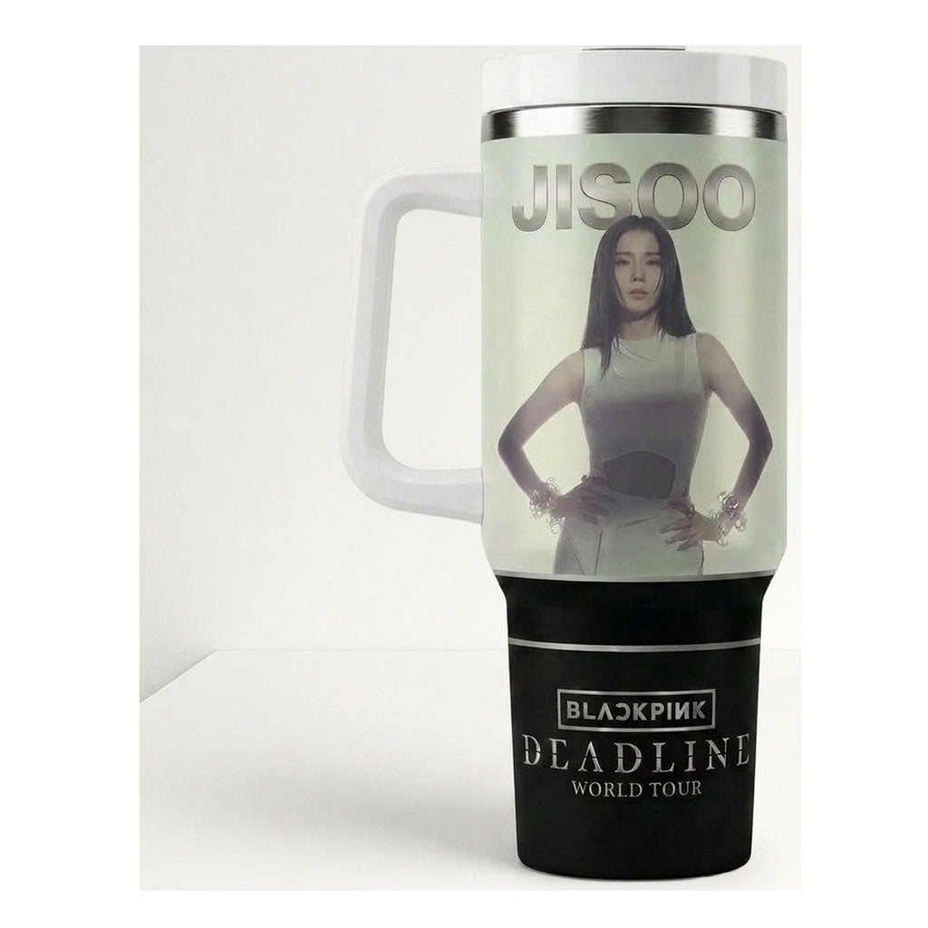 Vaso térmico tumbler 40 oz Jisoo BLACKPINK Deadline World Tour