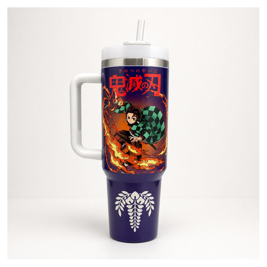 Vaso térmico 40 oz Tanjiro Demon Slayer Kimetsu
