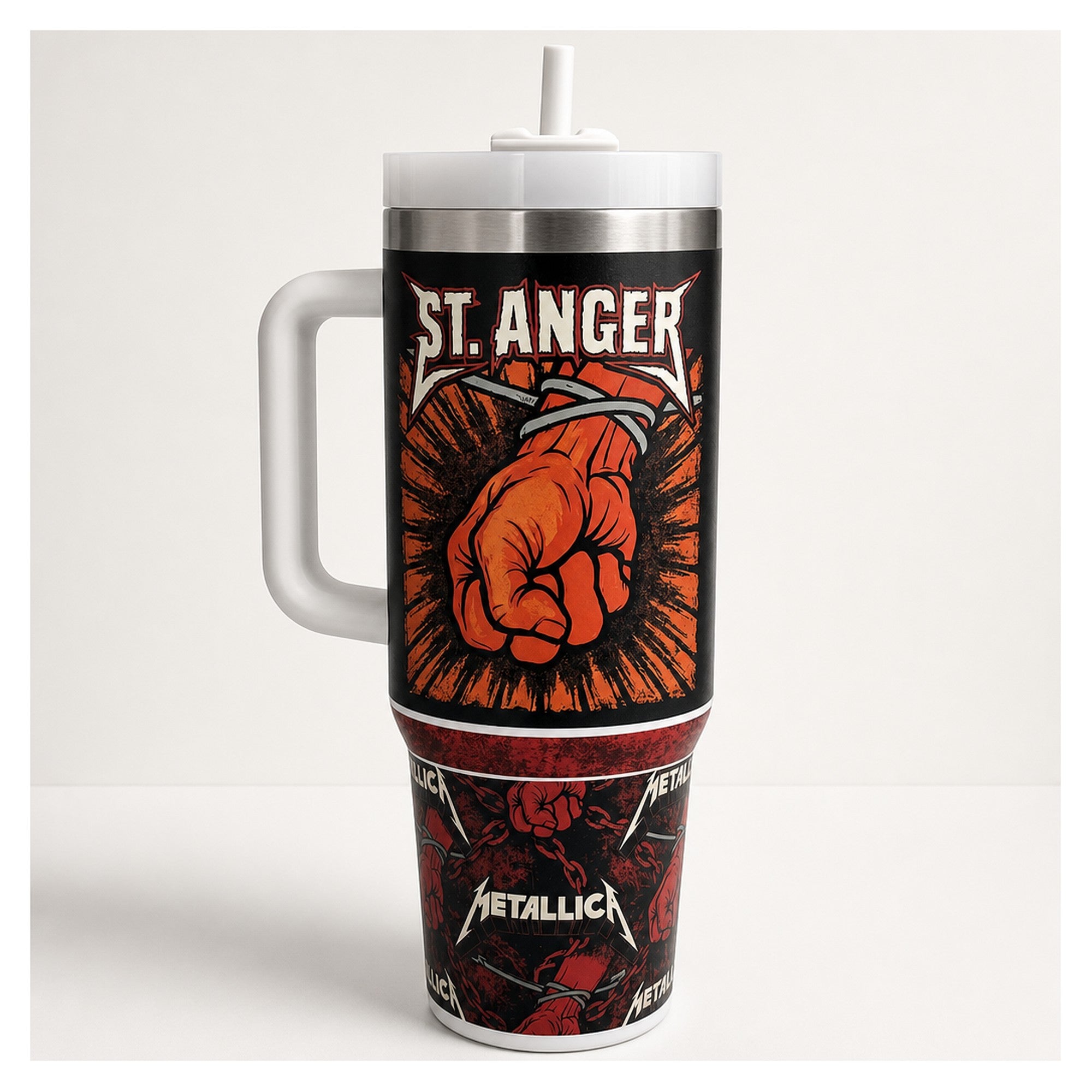 Vaso térmico tumbler 40oz metallica st. anger
