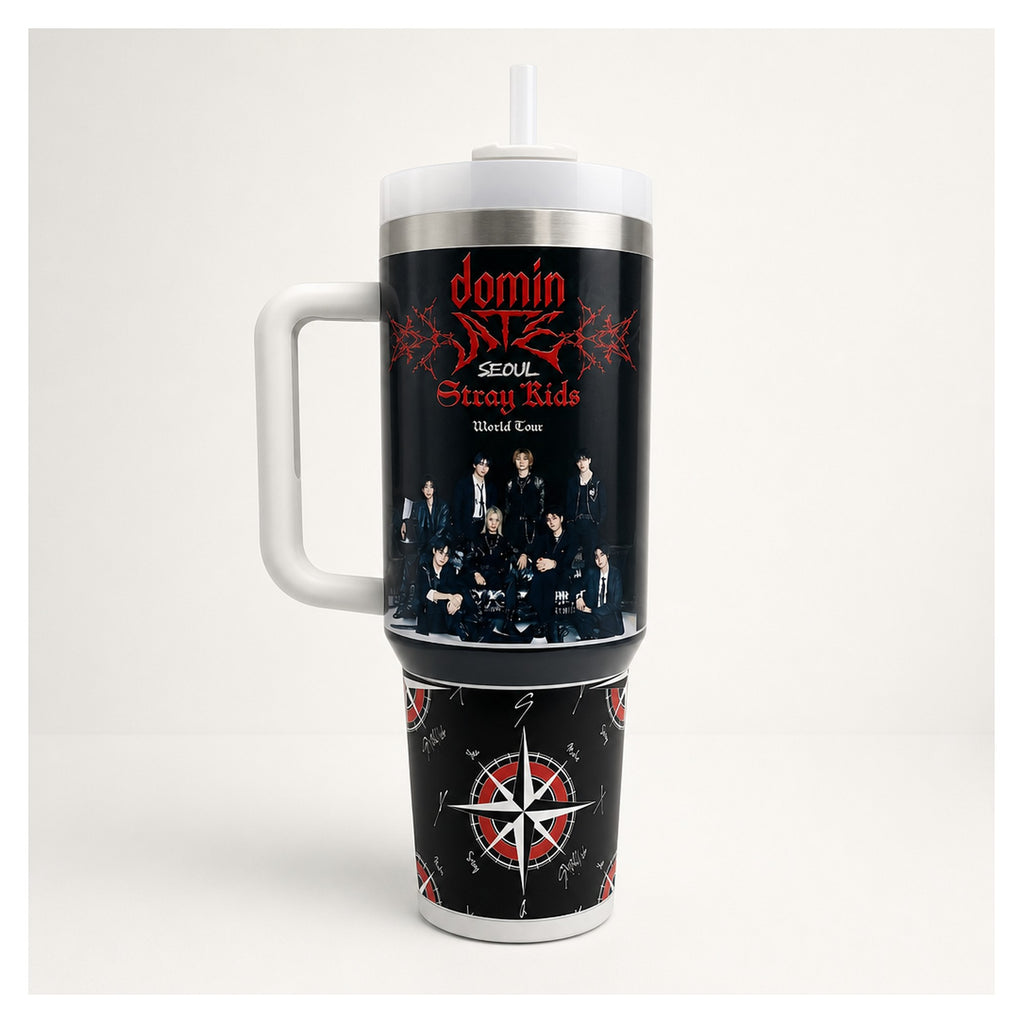 Vaso térmico tumbler han stray kids 1.2 litros