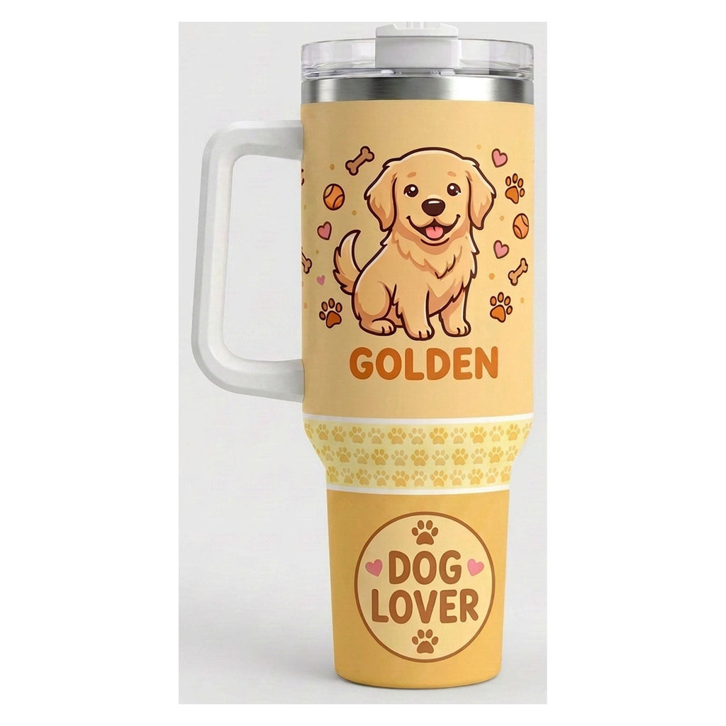 Vaso térmico tumbler 40 oz Golden Retriever Dog Lover