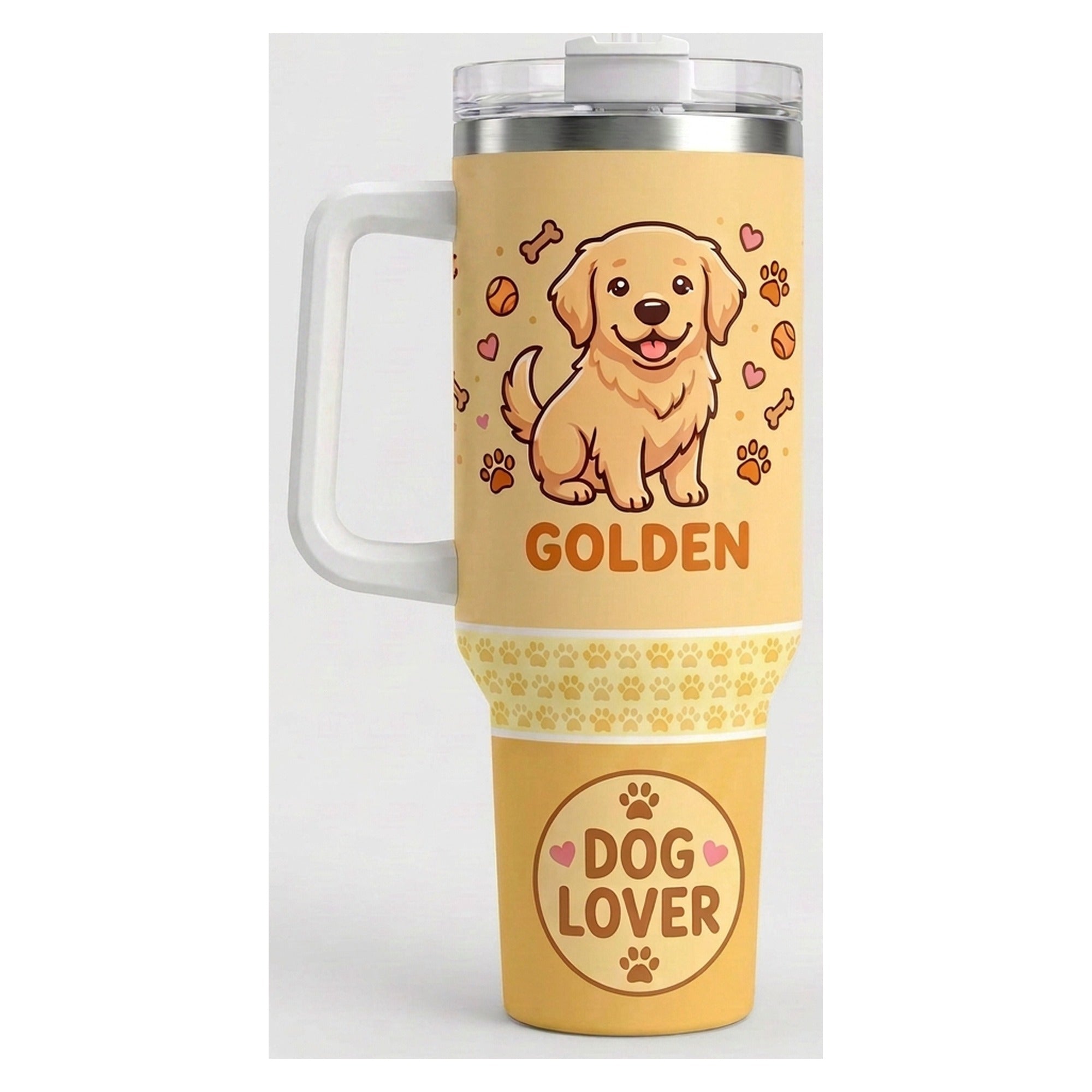 Vaso térmico tumbler 40 oz Golden Retriever Dog Lover