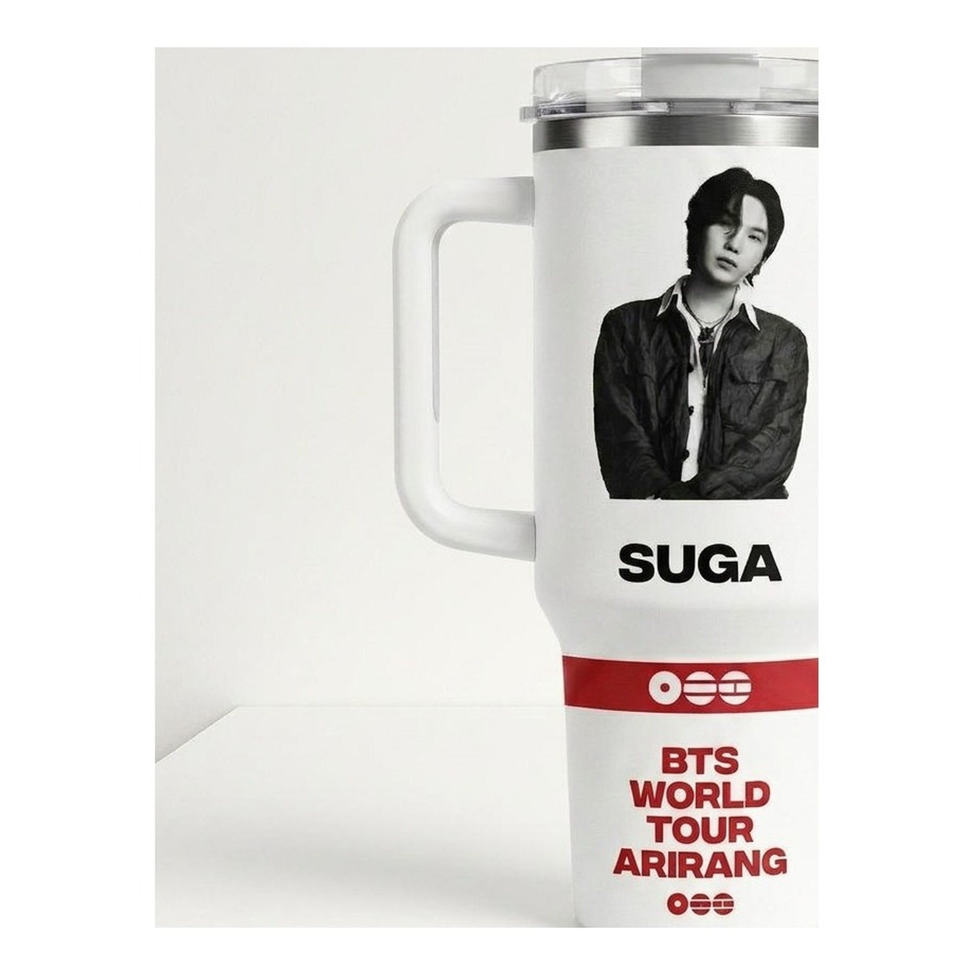 Vaso térmico tumbler 40 oz Suga BTS Arirang World Tour