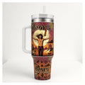 Vaso térmico 40oz The Doors Jim Morrison color naranja