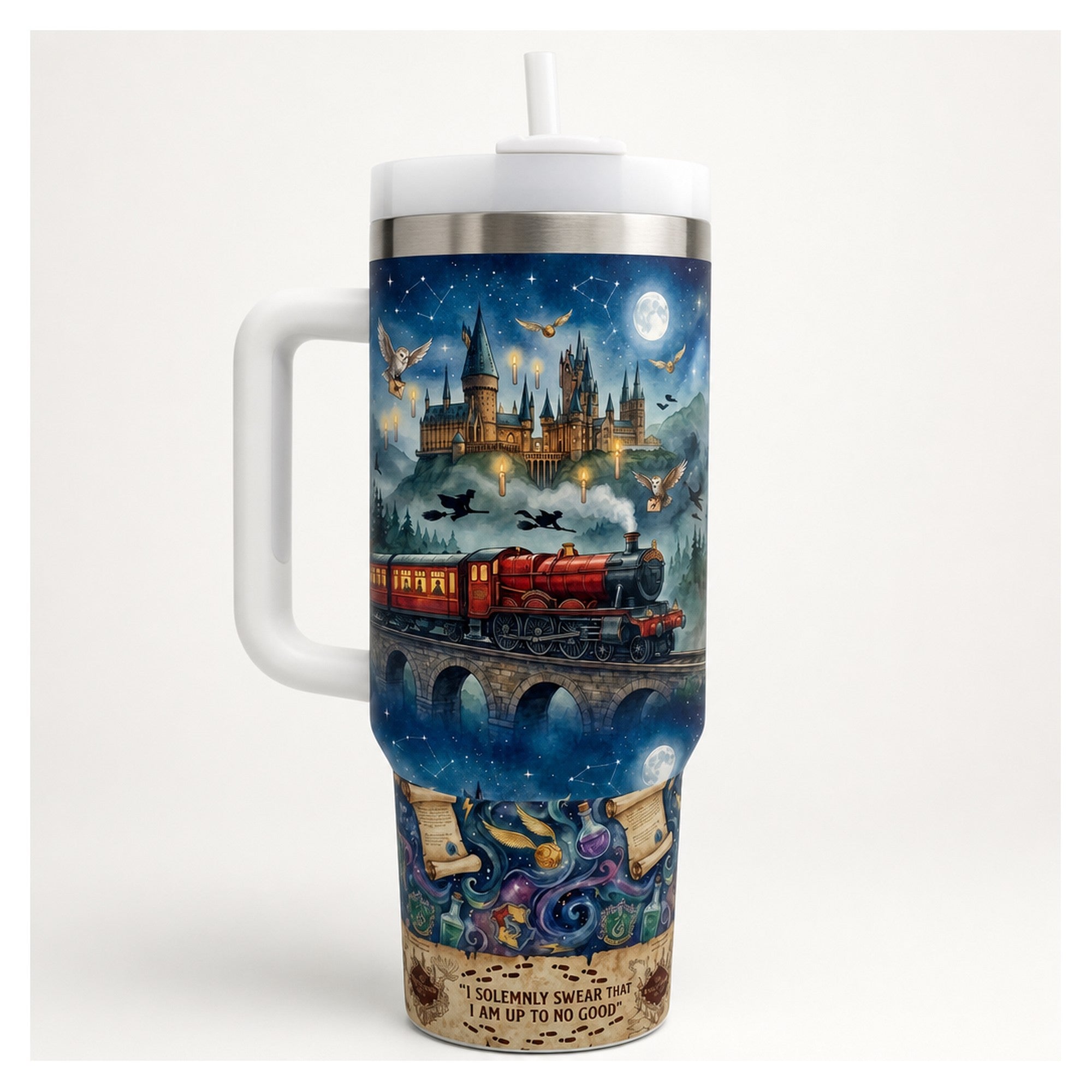 Vaso térmico 40oz Harry Potter Hogwarts magia y estilo