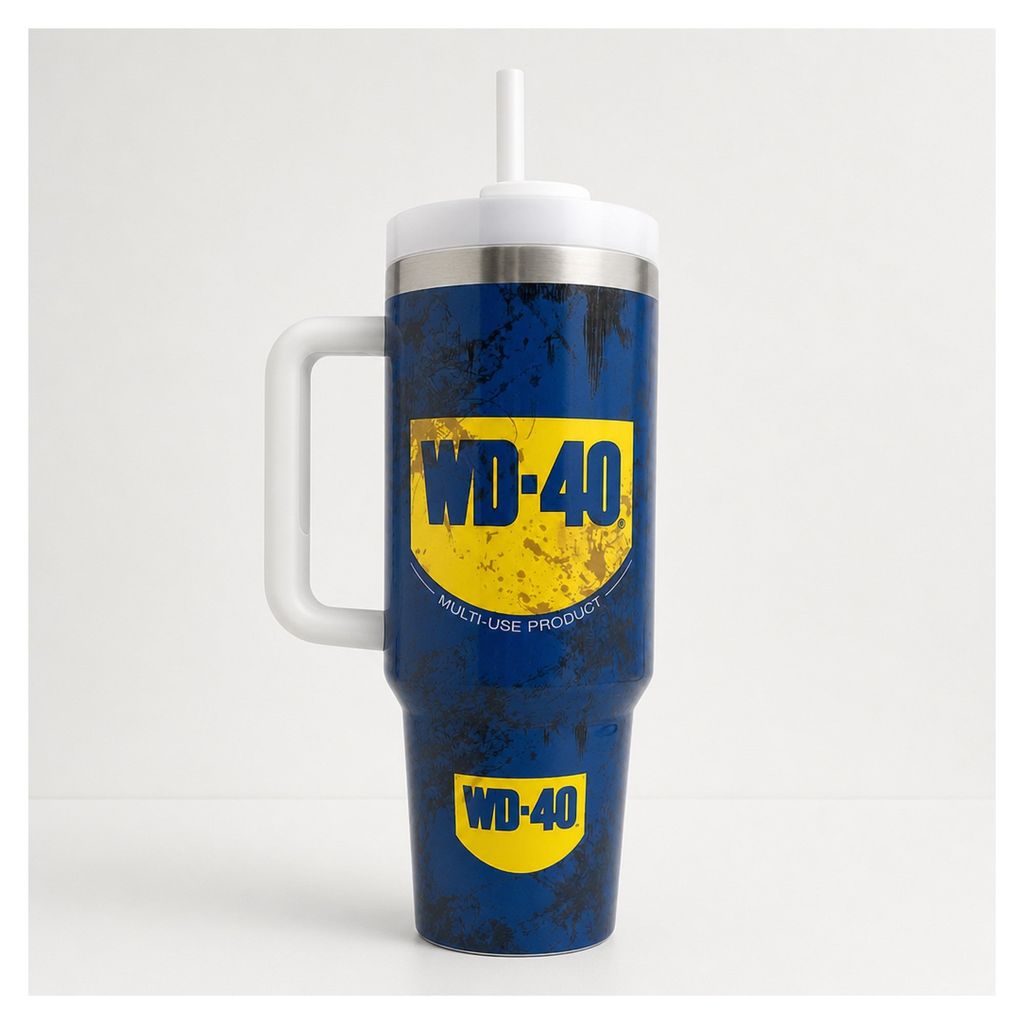 Vaso térmico tumbler 40 oz diseño wd-40 multiuso