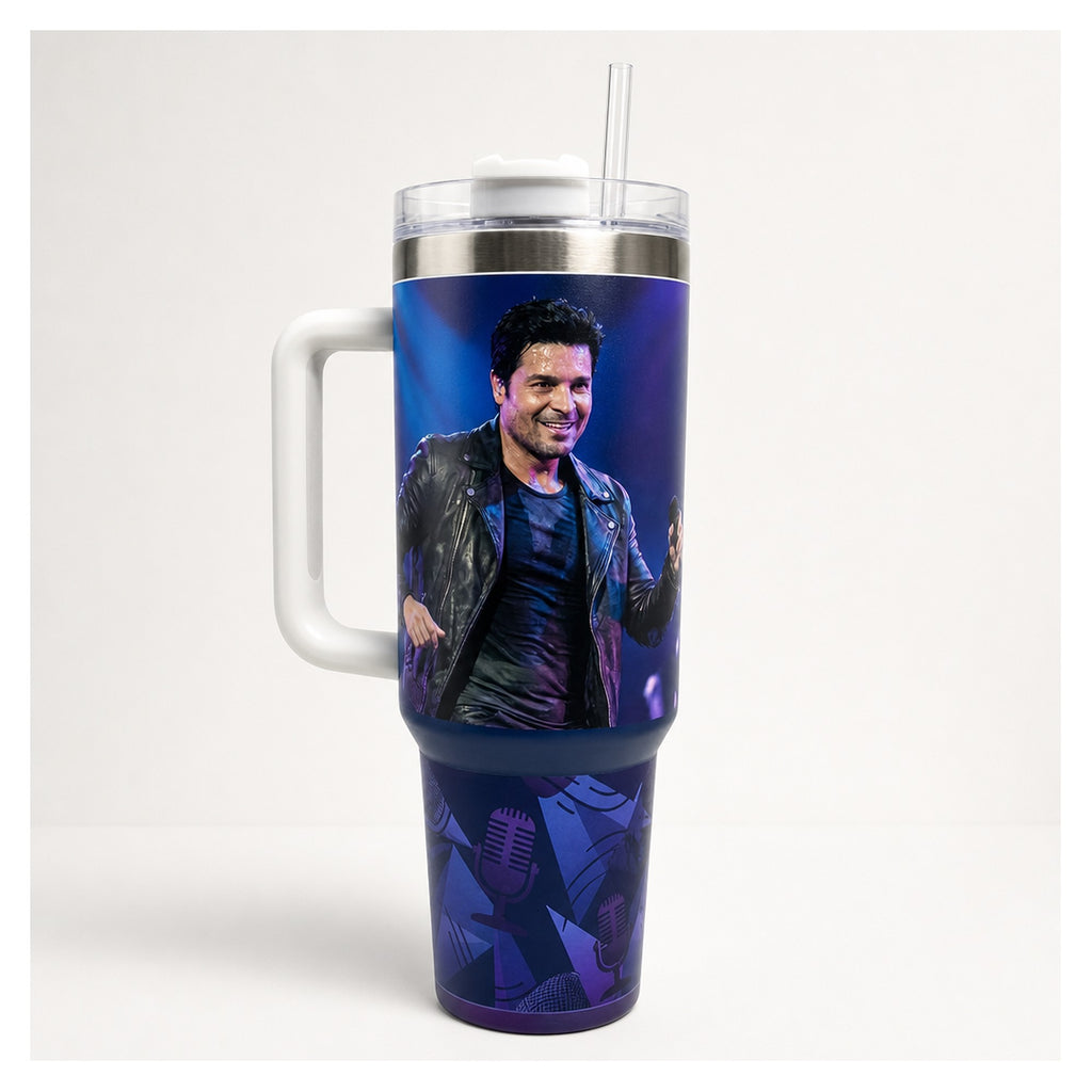 Vaso térmico tumbler chayanne 40oz energía acero doble pared