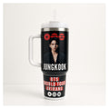 vaso térmico 40 oz bts jungkook acero inoxidable doble pared