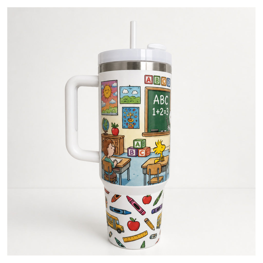 Vaso térmico snoopy profesor 1.18 l acero inoxidable