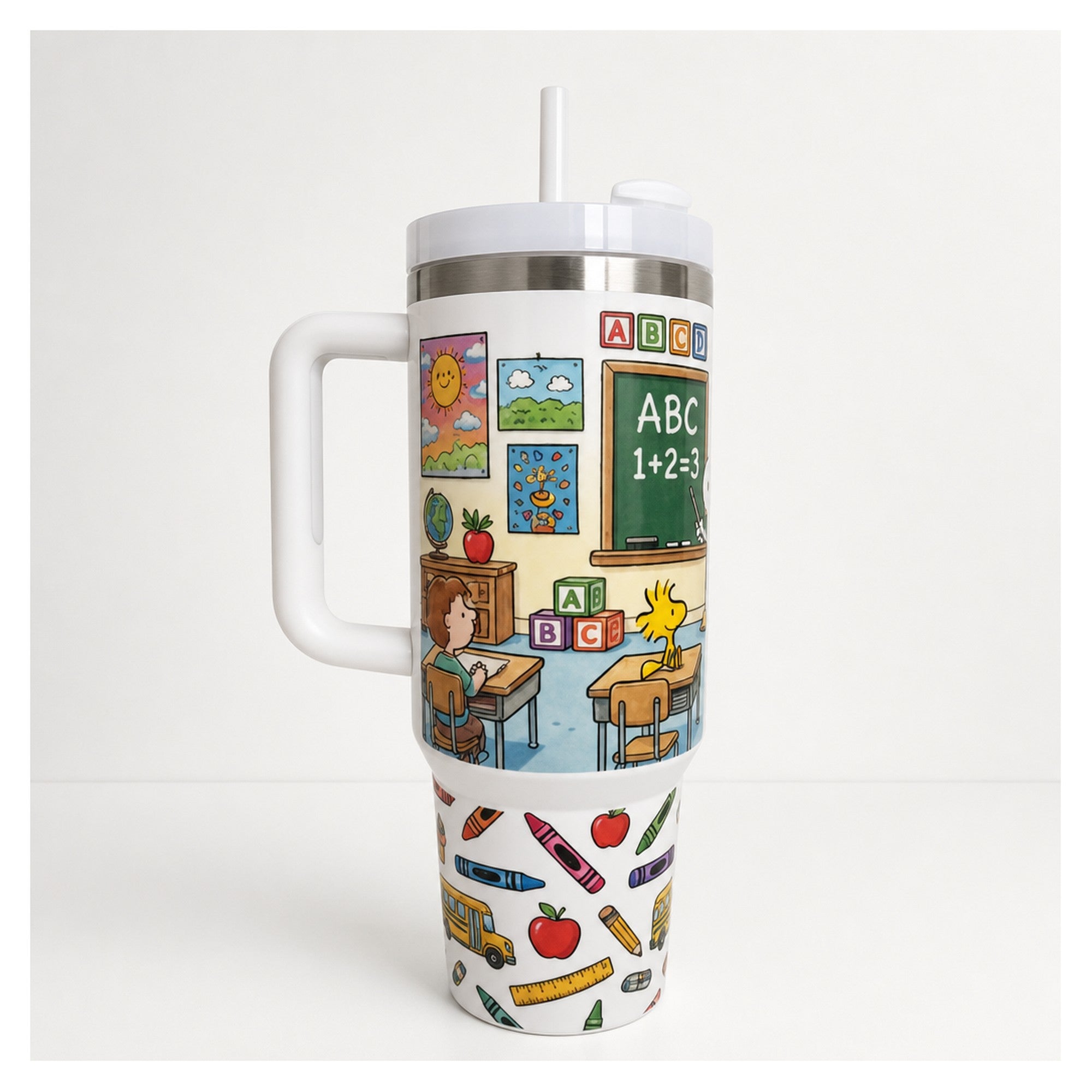 Vaso térmico snoopy profesor 1.18 l acero inoxidable