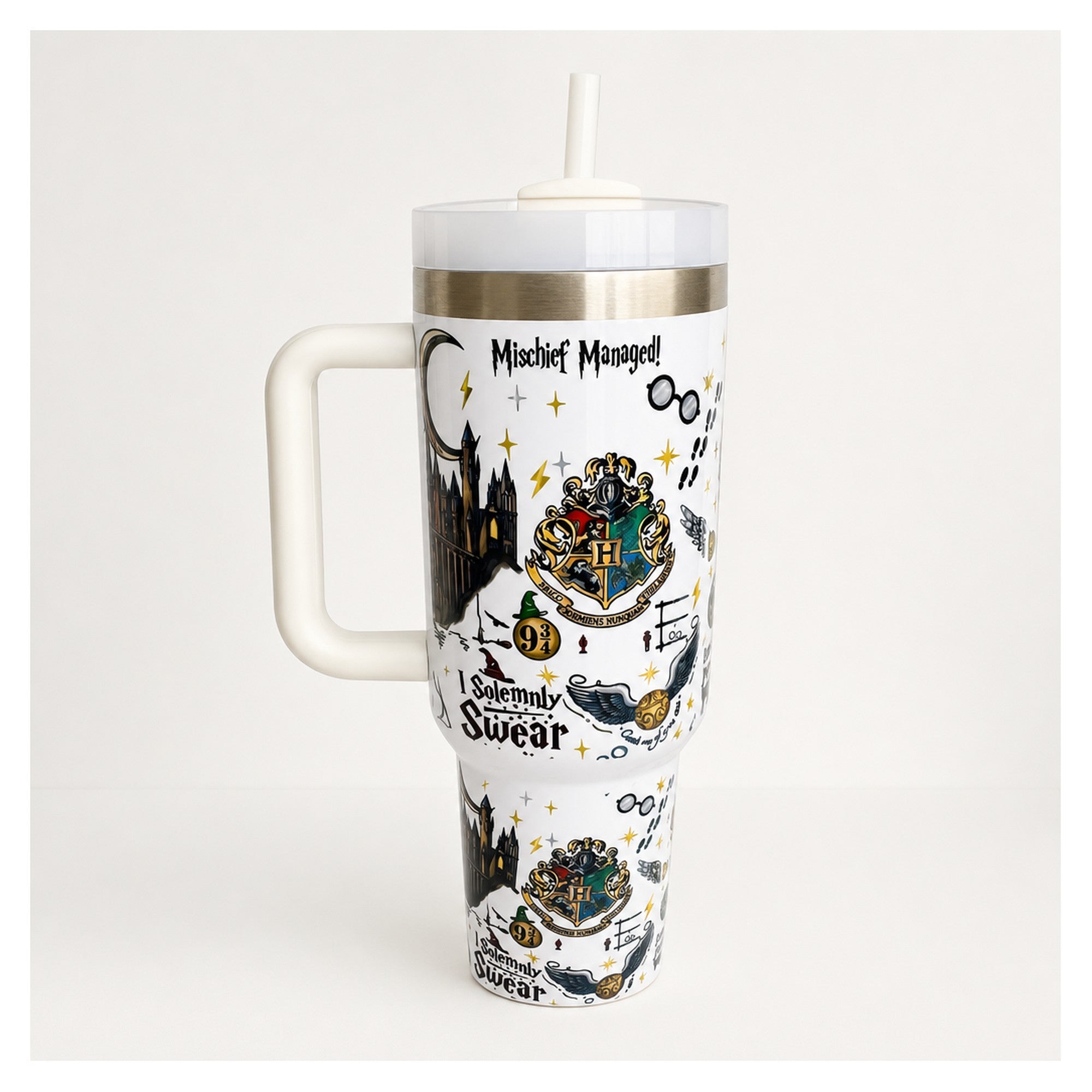 vaso térmico harry potter 40oz acero inoxidable doble pared