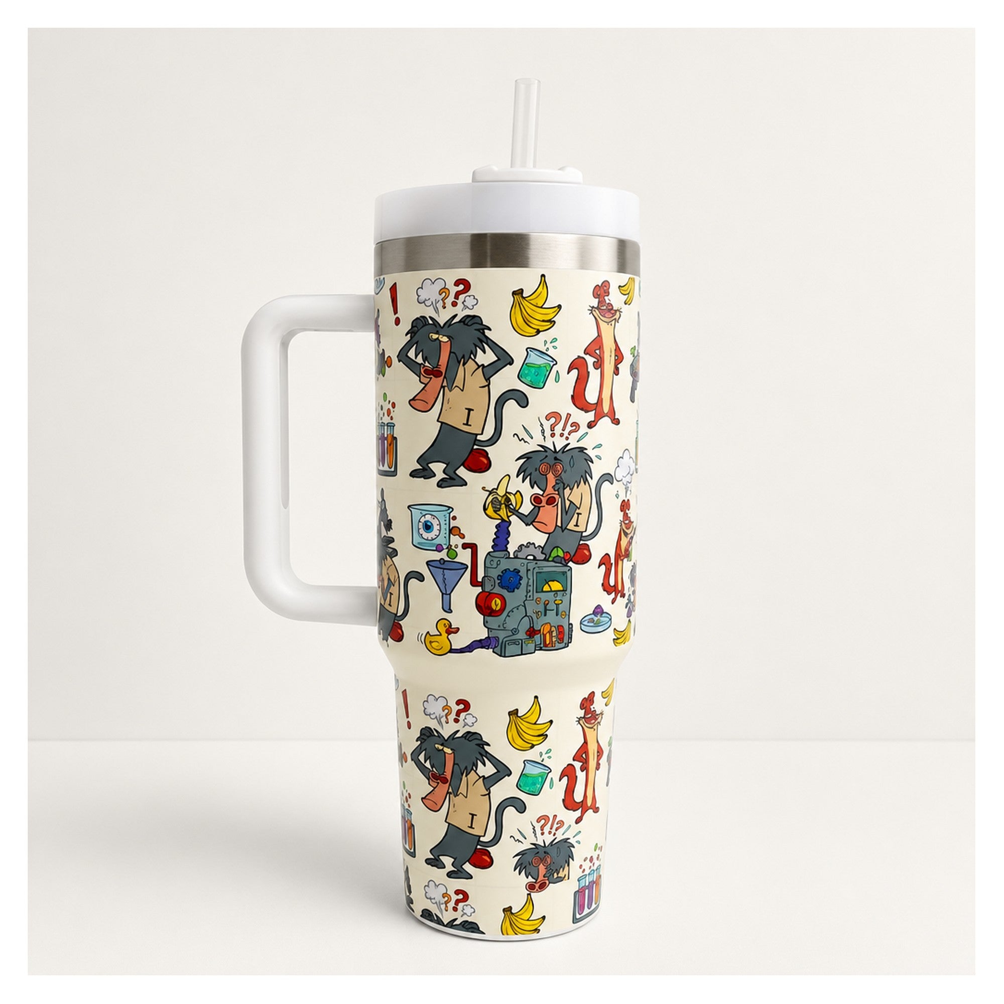 Tumbler soy la comadreja 40oz con diseño sublimado cartoon net