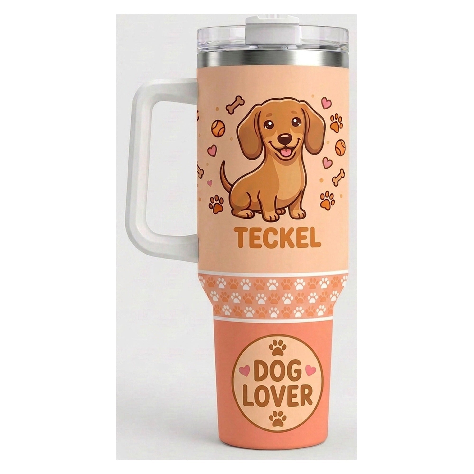 Vaso térmico tumbler 40 oz Teckel Dog Lover