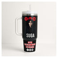 Tumbler térmico 40 oz BTS Suga acero inoxidable doble pared