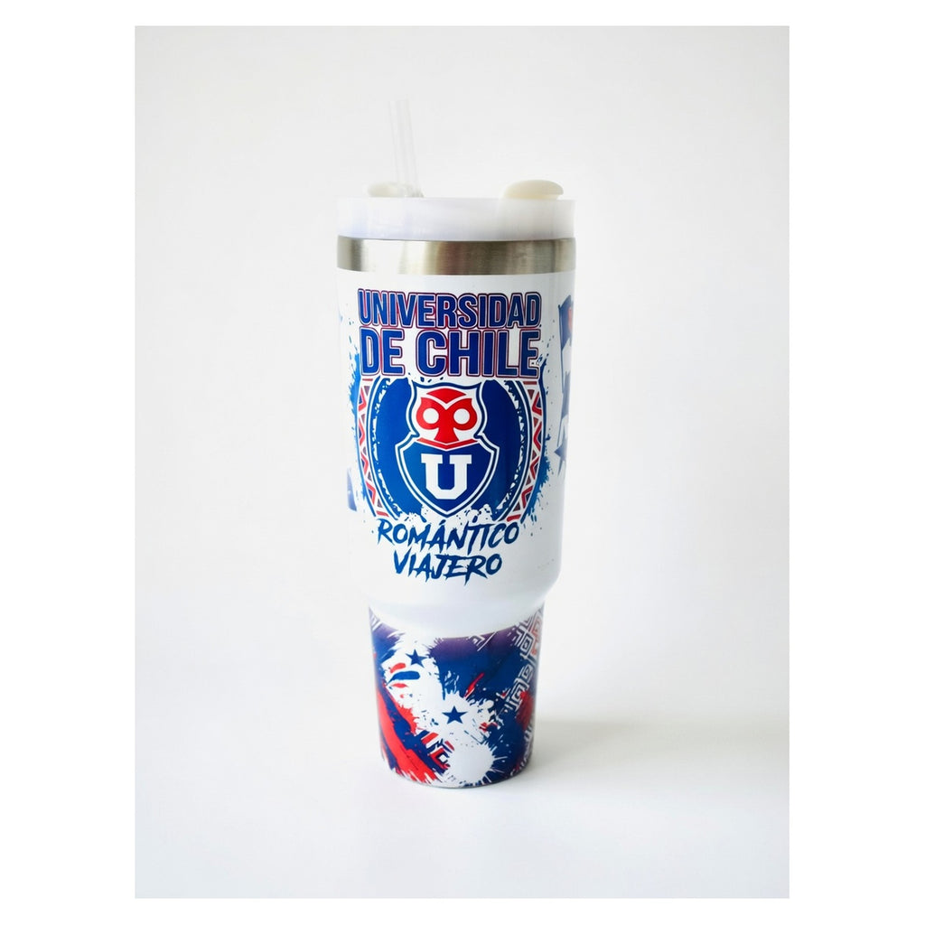 vaso térmico universidad de chile 1.18 l acero inoxidable