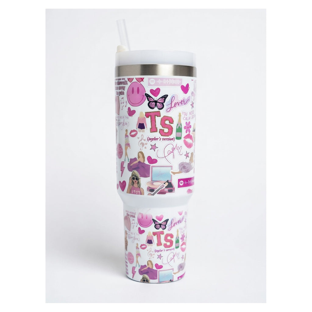 vaso térmico tumbler taylor swift 1.18 l acero inox